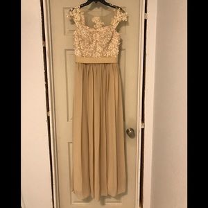 Bridesmaid long dress